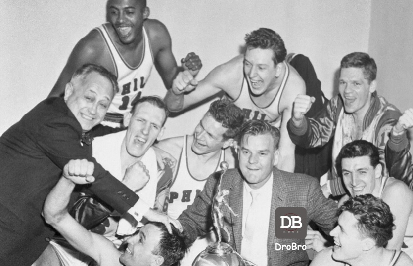 Ісадор Готліб та "Філадельфія" з чемпіонським кубком НБА