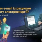 Фальшиві рахунки за електроенергію: як не потрапити на гачок шахраїв