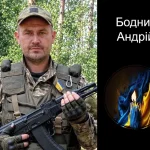 В боях за Україну загинув Бодник Андрій з Дрогобича